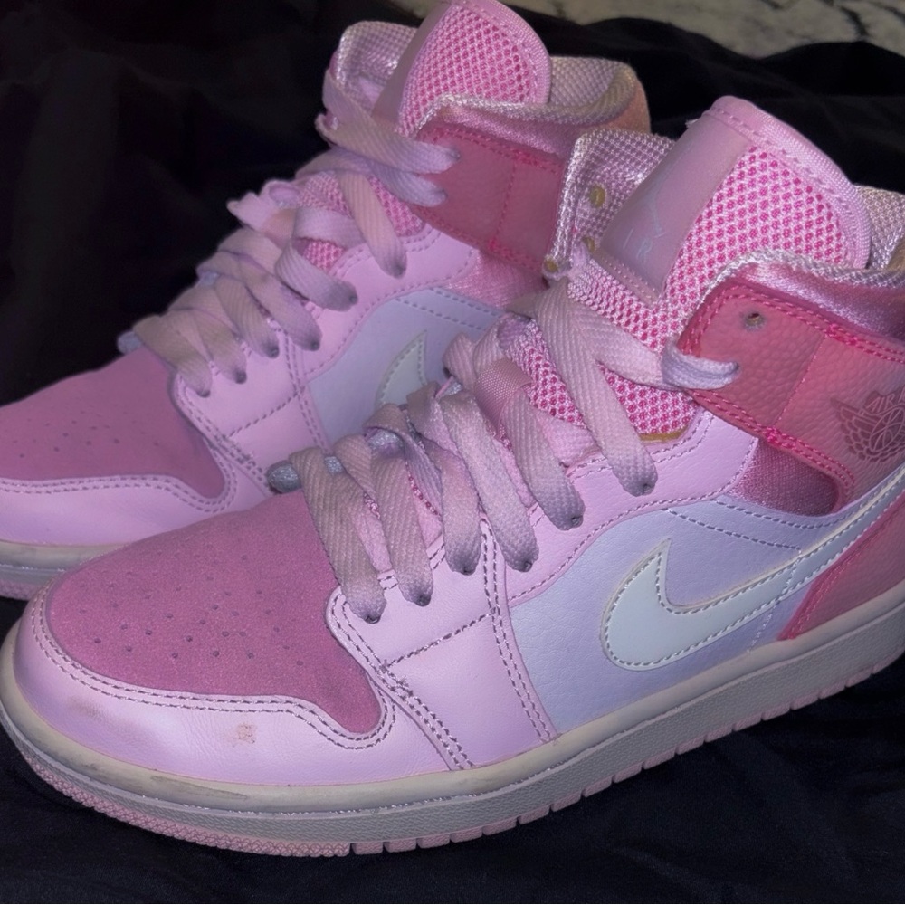 Digital Pink Air Jordan 1 Mid Women’s
